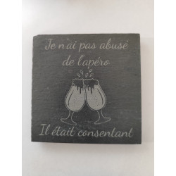 Dessous de verre -Le Consentant