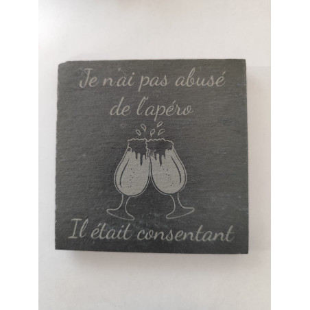 Dessous de verre -Le Consentant