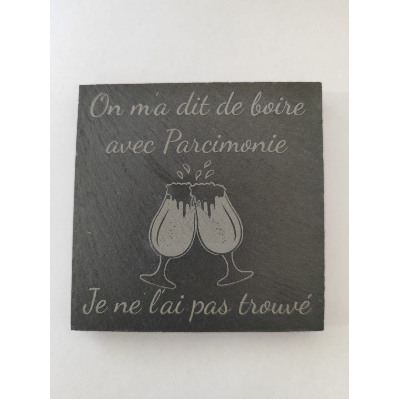 Dessous de verre - Le Parcimonie