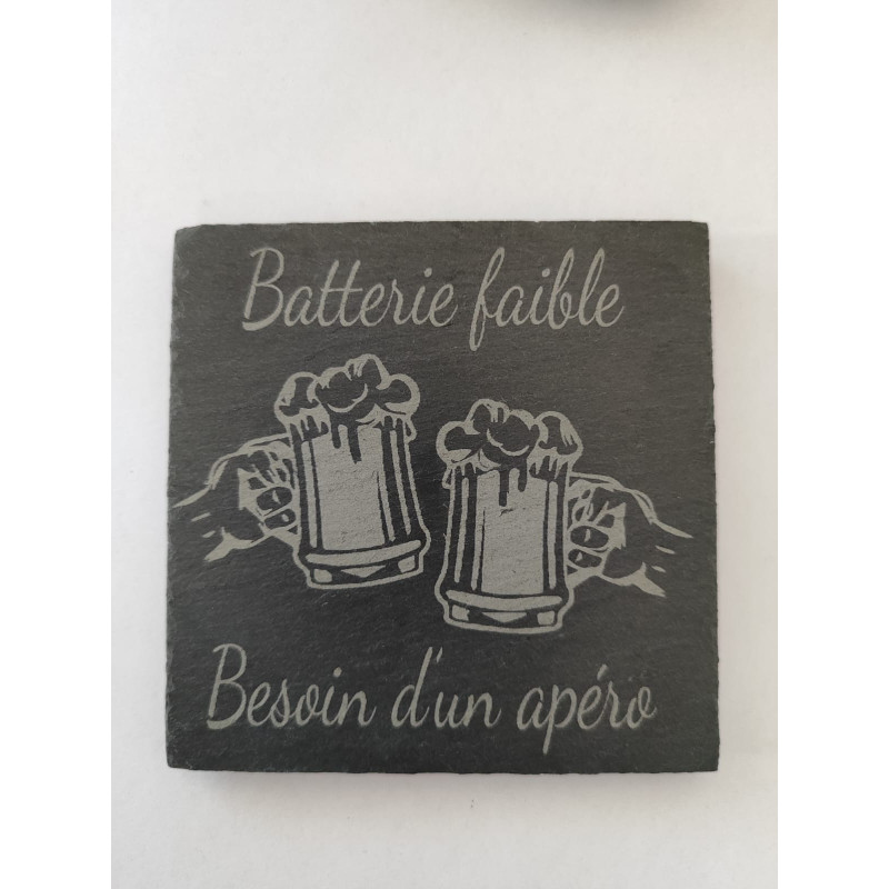 Dessous de verre - Le Faible