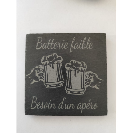 Dessous de verre - Le Faible