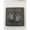 Dessous de verre - Le Faible