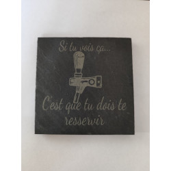 Dessous de verre - Le Resservir