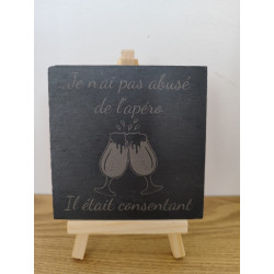 Dessous de verre -Le Consentant